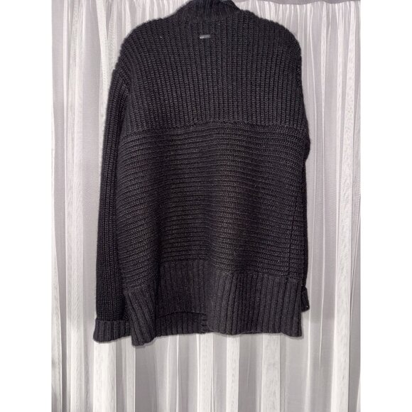 Adidas SLVR Dark Gray Wool Blend Button-Up Ribbed Cardigan Sweater Size XL Mens - Picture 5 of 6